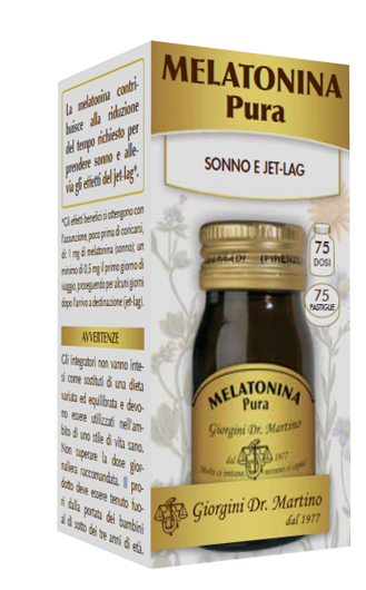 MELATONINA PURA 75 PASTIGLIE - Metafarm