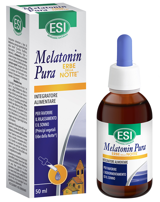 ESI MELATONIN PURA GOCCE ERBE NOTTE 50 ML - Metafarm