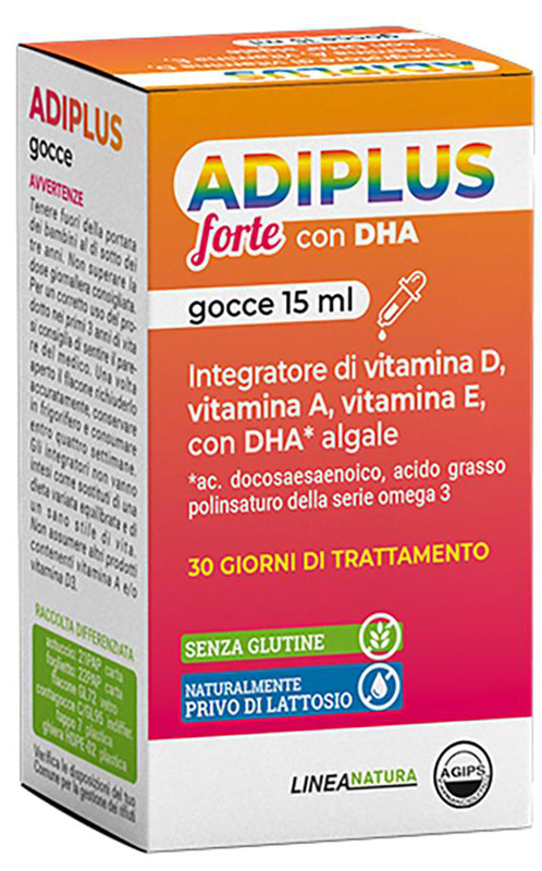 ADIPLUS FORTE CON DHA GOCCE FLACONCINO 15 ML - Metafarm