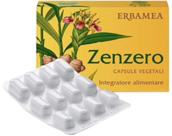 ERBAMEA ZENZERO 24 CAPSULE VEGETALI - Metafarm