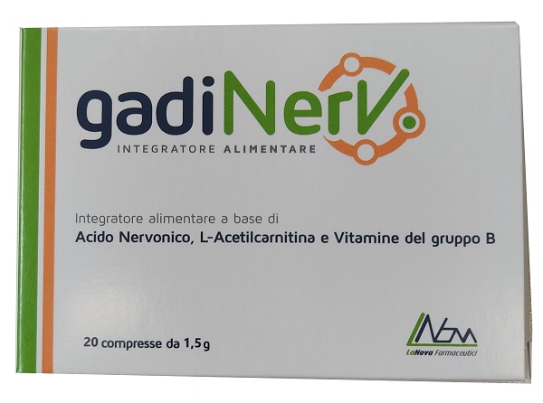 GADINERV 20 COMPRESSE - Metafarm