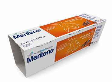 MERITENE CREMA CIOCCOLATO 3 VASETTI X 125 G - Metafarm