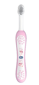 CHICCO SPAZZOLINO PRIMI DENTI DA LATTE ROSA 6-36 MESI - Metafarm