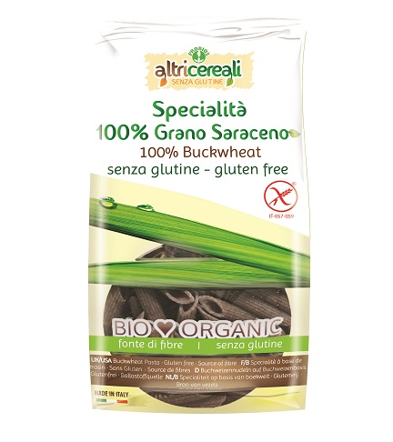 ALTRICEREALI PENNE DI GRANO SARACENO BIO 250 G - Metafarm