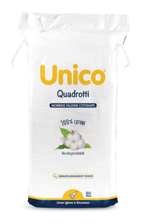 UNICO QUADROTTI 100% COTONE 60 PEZZI - Metafarm