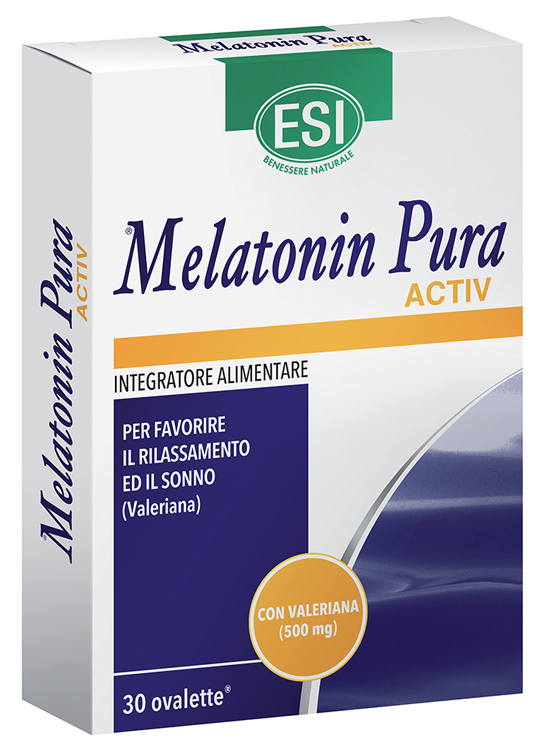 ESI MELATONIN PURA ACTIV 30 OVALETTE - Metafarm