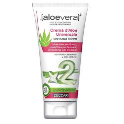 ALOEVERA2 CREMA D'ALOE UNIVERSALE VISO MANI E CORPO 75 ML - Metafarm