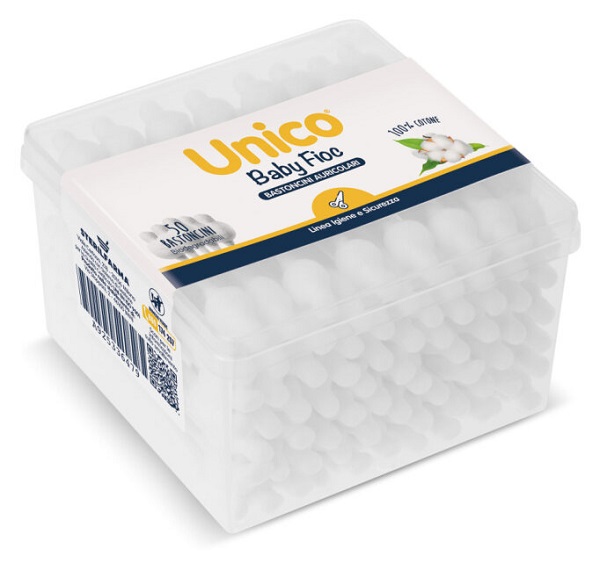 UNICO BABY FIOC BASTONCINI AURICOLARI 50 PEZZI - Metafarm