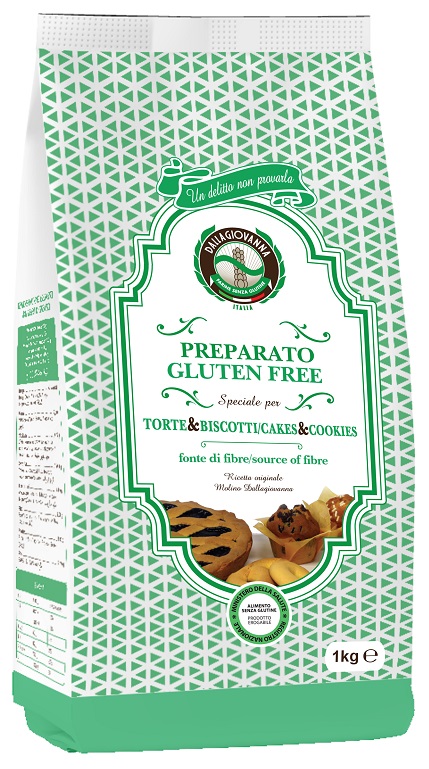 PREPARATO GLUTEN FREE SPECIALE PER TORTE & BISCOTTI 1 KG - Metafarm