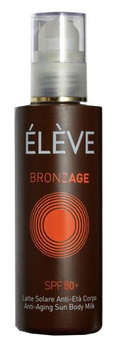 ELEVE BRONZAGE LATTE SOLARE ANTI ETA' CORPO SPF 50+ 200 ML - Metafarm