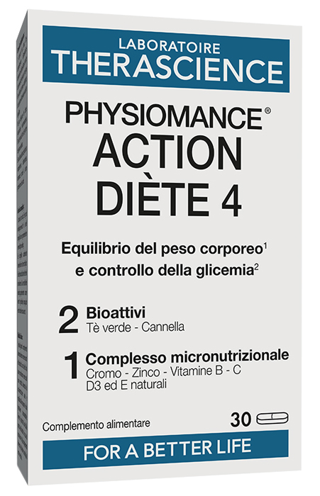 PHYSIOMANCE ACTION DIETE 4 30 COMPRESSE - Metafarm