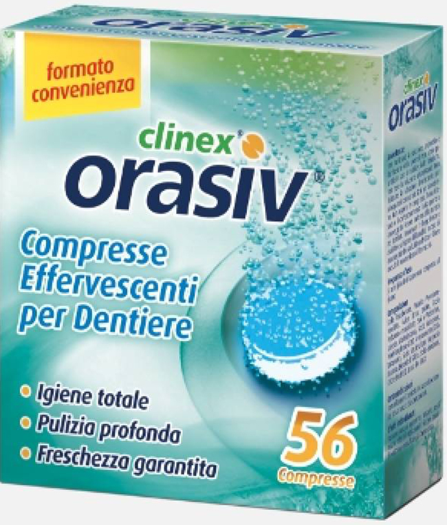 ORASIV CLINEX 56 COMPRESSE EFFERVESCENTI - Metafarm