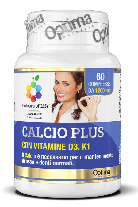 COLOURS OF LIFE CALCIO PLUS 60 COMPRESSE 1200 MG - Metafarm