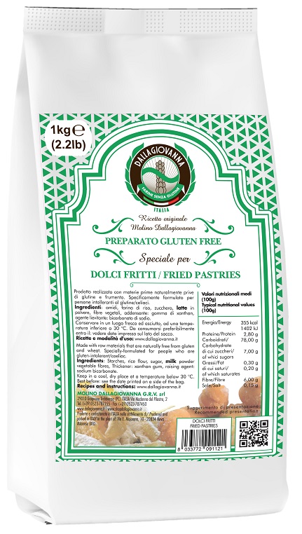 PREPARATO SPECIALE PER DOLCI FRITTI 1 KG - Metafarm