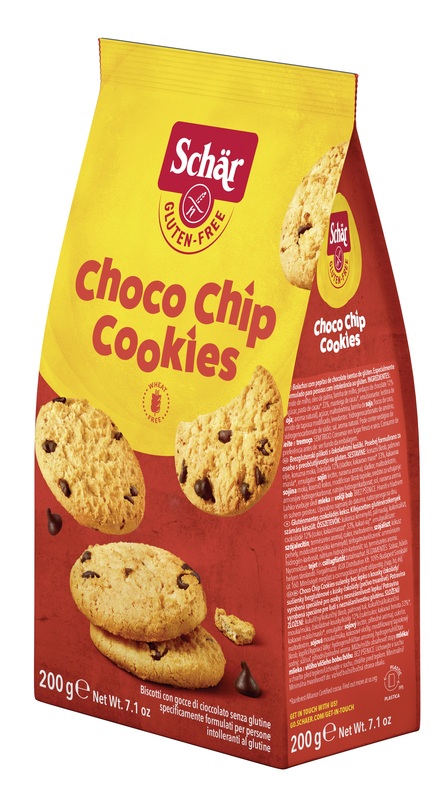 SCHAR CHOCO CHIP COOKIES 200 G - Metafarm