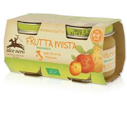 OMOGENEIZZATO FRUTTA MISTA BABY FOOD BIO 2 X 80 G - Metafarm