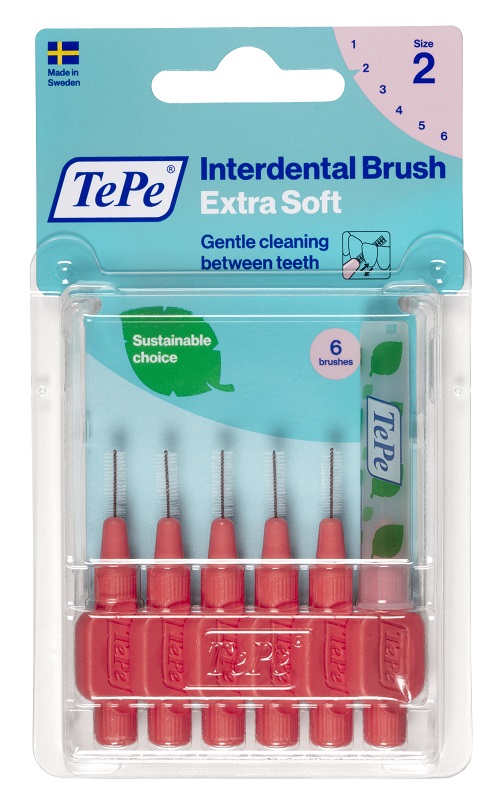 TEPE SCOVOLINO XSOFT ROSSO 0,5MM 6 PEZZI - Metafarm