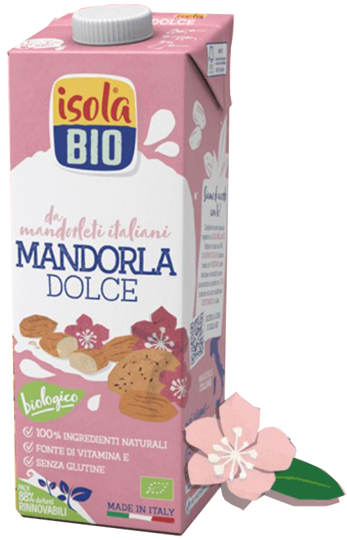 ISOLA BIO MANDORLA DOLCE BEVANDA BIOLOGICA 1 LITRO - Metafarm