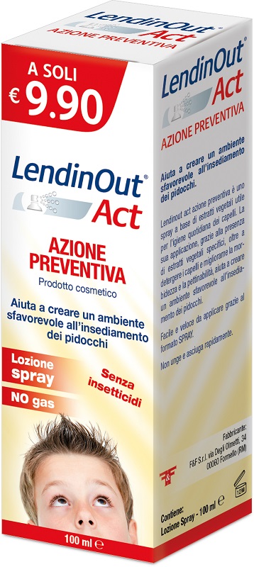 LENDINOUT ACT AZIONE PREVENTIVA SPRAY 100 ML - Metafarm