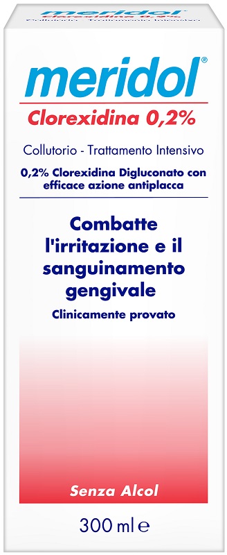 MERIDOL CLOREXIDINA 0,2% COLLUTORIO 300 ML - Metafarm
