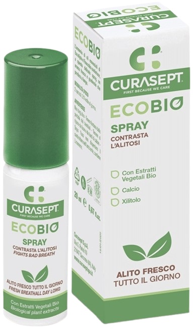 CURASEPT PHARMADENT ECOBIO SPRAY 20 ML - Metafarm