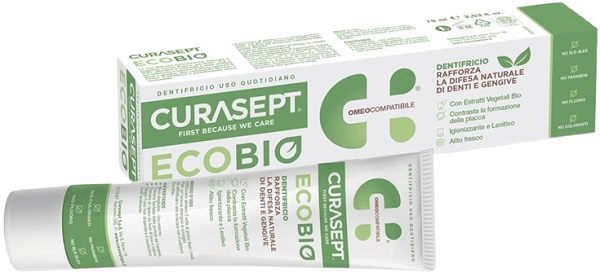 CURASEPT PHARMADENT ECOBIO DENTIFRICIO 75 ML - Metafarm