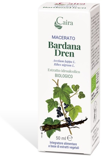 CAIRA BARDANADREN MACERATO IDROALCOLICO BIO GOCCE 50 ML - Metafarm