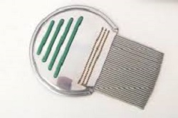 PETTINE ACCIAIO PER RIMOZIONE PIDOCCHI - Metafarm