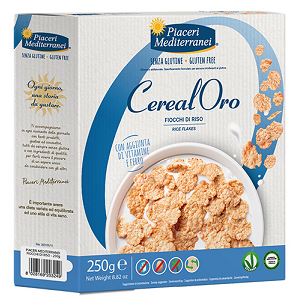 PIACERI MEDITERRANEI CEREALORO FIOCCHI DI RISO 250 G - Metafarm