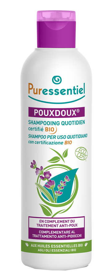 PURESSENTIEL SHAMPOO POUXDOUX ANTI-PIDOCCHI 200 ML - Metafarm