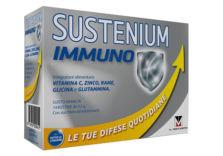 SUSTENIUM IMMUNO ENERGY 14 BUSTINE DA 4,5 G - Metafarm