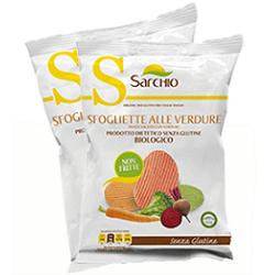 SFOGLIETTE ALLE VERDURE SENZA GLUTINE SACCHETTO 55 G - Metafarm
