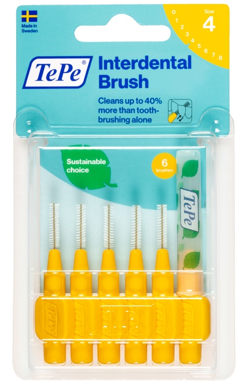TEPE SCOVOLINO GIALLO 0,7 MM 6 PEZZI - Metafarm