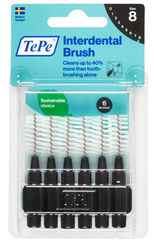 TEPE SCOVOLINO NERO 1,5MM 6 PEZZI - Metafarm
