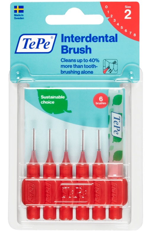 TEPE SCOVOLINO ROSSO 0,5MM 6 PEZZI - Metafarm