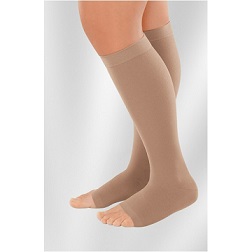 MEDIVEN PLUS/2 GAMBALETTO CORTO PUNTA APERTA 202 BEIGE 5 - Metafarm