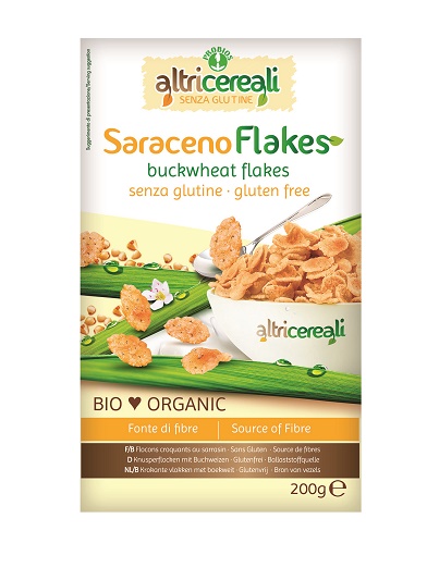 ALTRICEREALI SARACENO FLAKES BIO 200 G - Metafarm