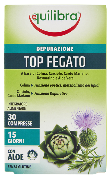 TOP FEGATO CON ALOE 30 COMPRESSE - Metafarm