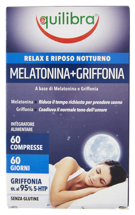 MELATONINA + GRIFFONIA 60 COMPRESSE - Metafarm