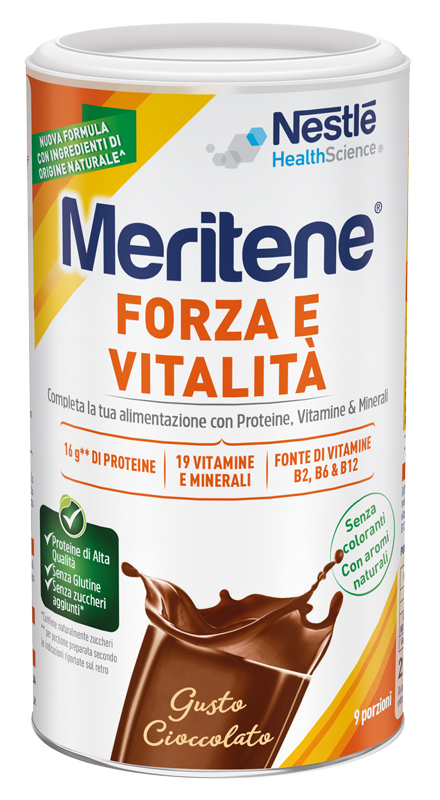 MERITENE FORZA E VITALITA' CIOCCOLATO 270 G - Metafarm
