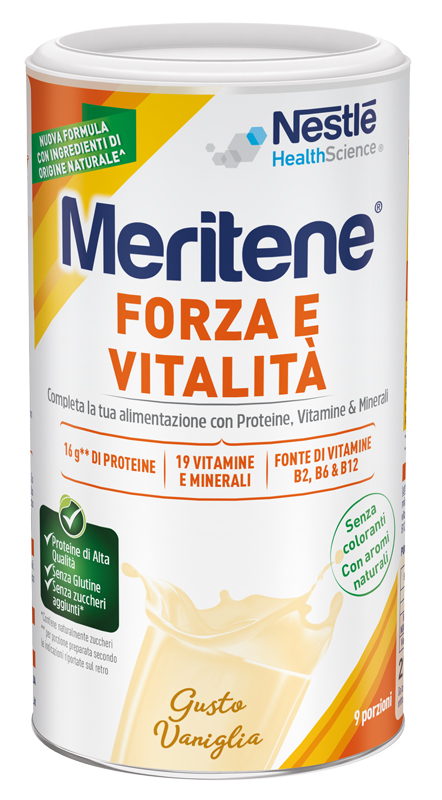 MERITENE FORZA E VITALITA' VANIGLIA 270 G - Metafarm