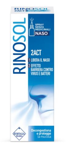 SPRAY NASALE RINOSOL 2ACT 15 ML - Metafarm