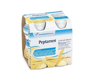 PEPTAMEN VANIGLIA 4 X 200 ML - Metafarm