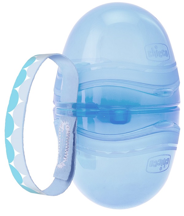 CHICCO PORTASUCCHIETTO DOPPIO BLU 1 PEZZO - Metafarm