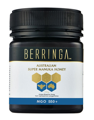 BERRINGA SUPER MANUKA 550 MGO 250 G - Metafarm