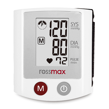 MISURATORE DI PRESSIONE DA POLSO ROSSMAX S150 - Metafarm