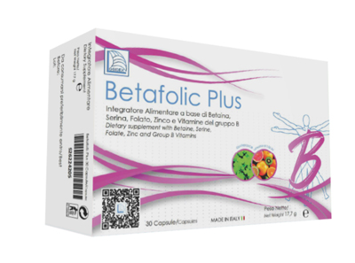 BETAFOLIC PLUS 30 CAPSULE ASTUCCIO 18,6 G - Metafarm