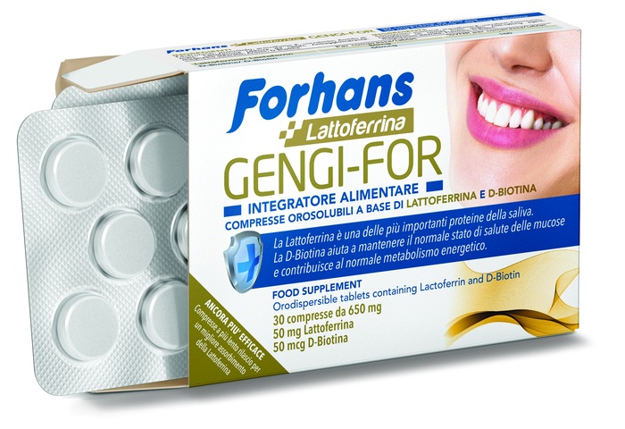FORHANS GENGI FOR 30 COMPRESSE 19,50 G - Metafarm
