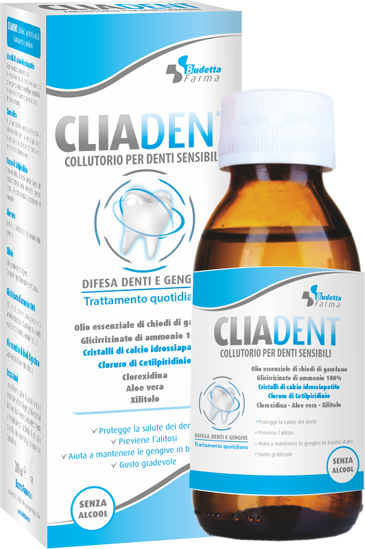 CLIADENT COLLUTORIO DENTI SENSIBILI 200 ML - Metafarm