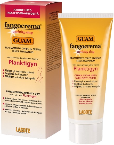 GUAM FANGOCREMA ACTIVITY DAY TRATTAMENTO CORPO CON PRINCIPIO ATTIVO PLANKTIGYN 200 ML - Metafarm